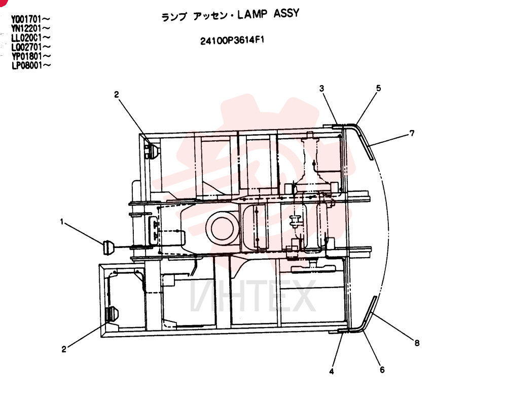 LAMP 24100P3614F1