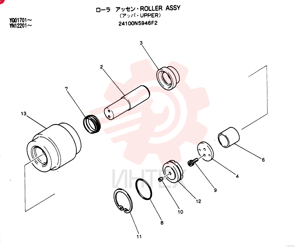 ROLLER 24100N5946F2