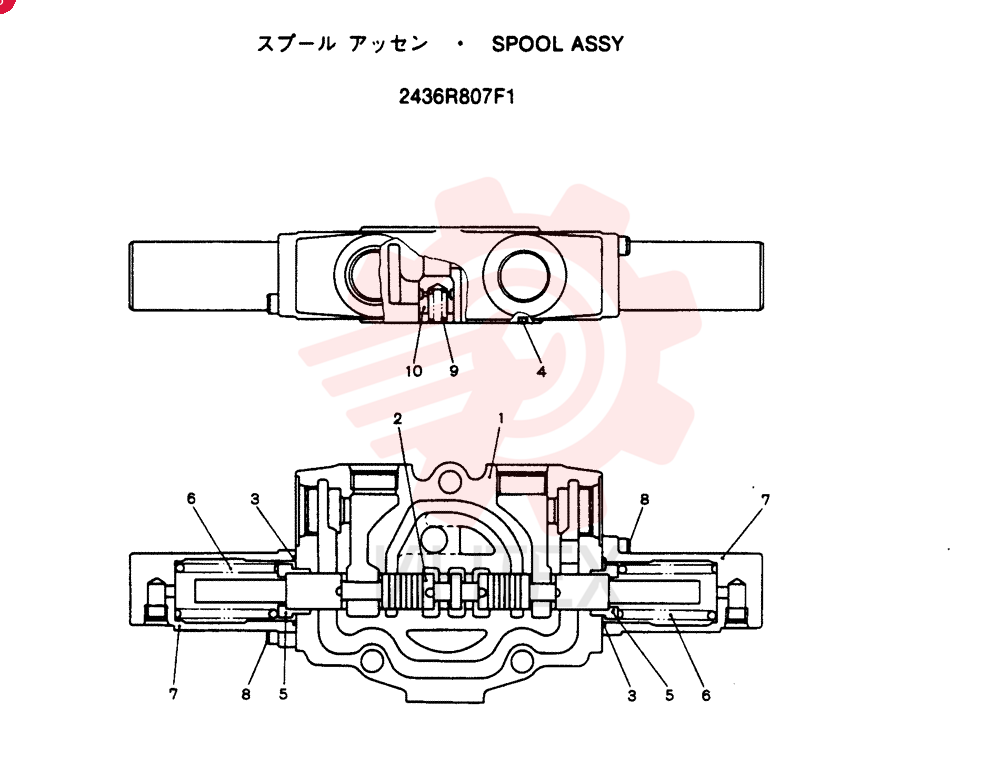 SPOOL 2436R807F1