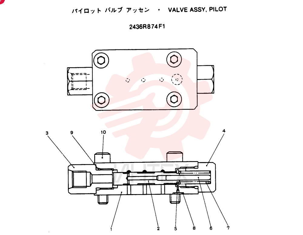 VALVE 2436R874F1