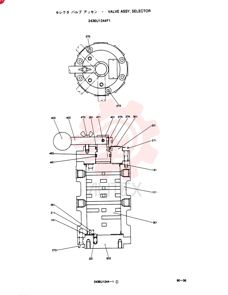 VALVE 2436U1244F1