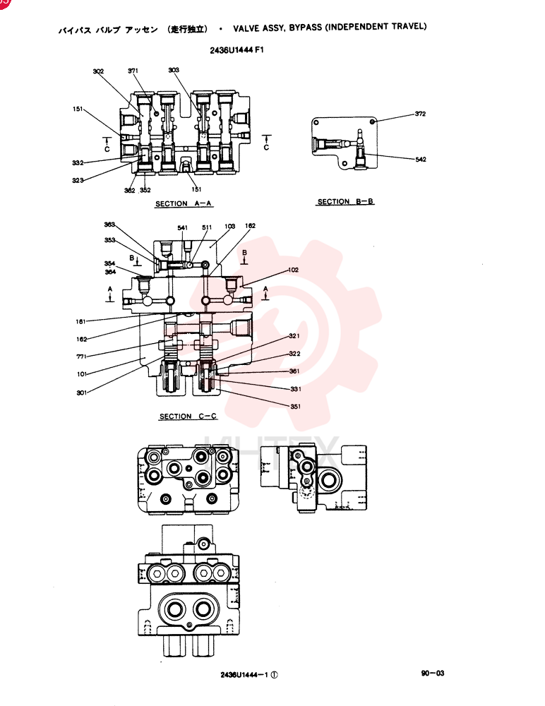 VALVE 2436U1444F1