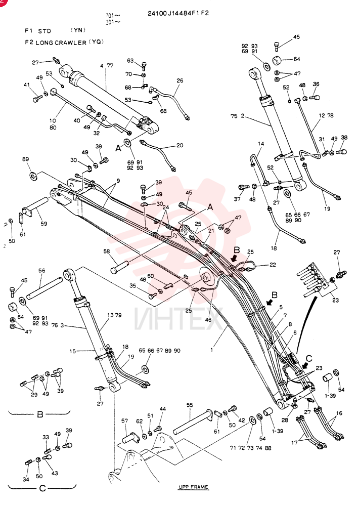 BOOM ASSY, 5 6M (Y N)