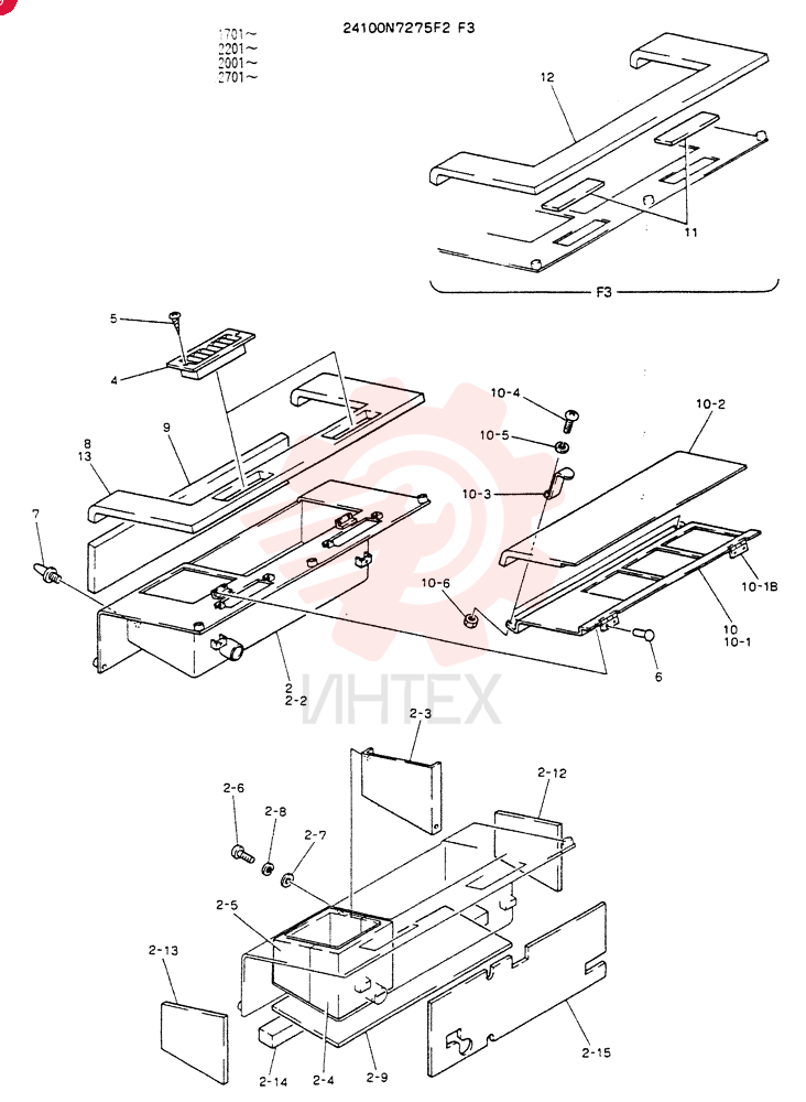 BOX ASSY 24100N7275F2