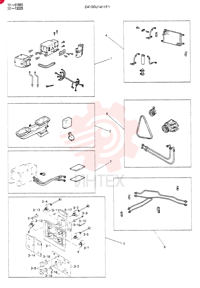 CONDITIONER ASSY. AIR 24100U1411F1