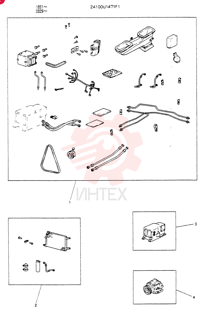 CONDITIONER ASSY, AIR 24100U1471F1