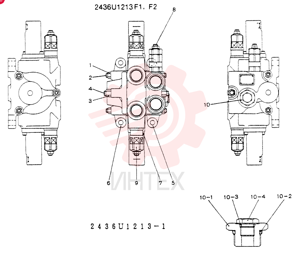CONTROL VALVE 2436U1213F1