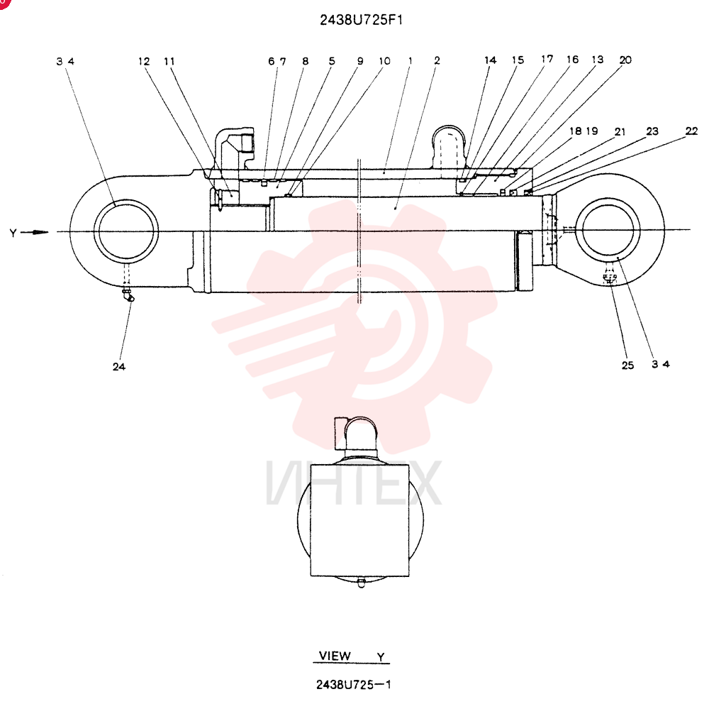 CYLINDER ASSY 2438U725F1