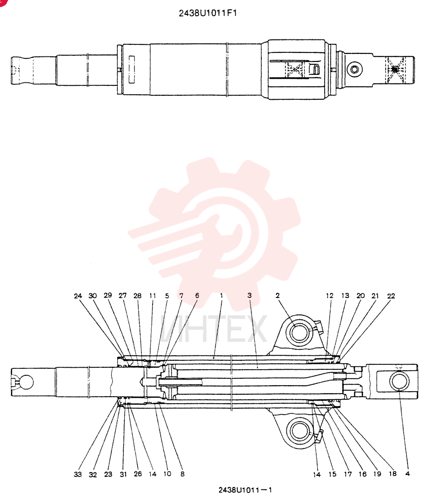CYLINDER ASSY 2438U1011F1