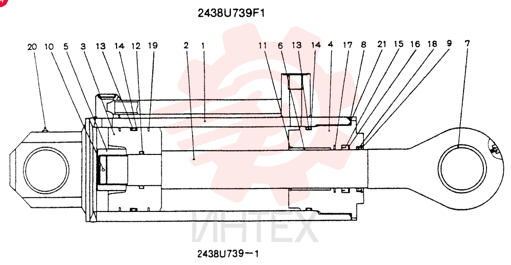 CYLINDER ASSY 2438U739F1