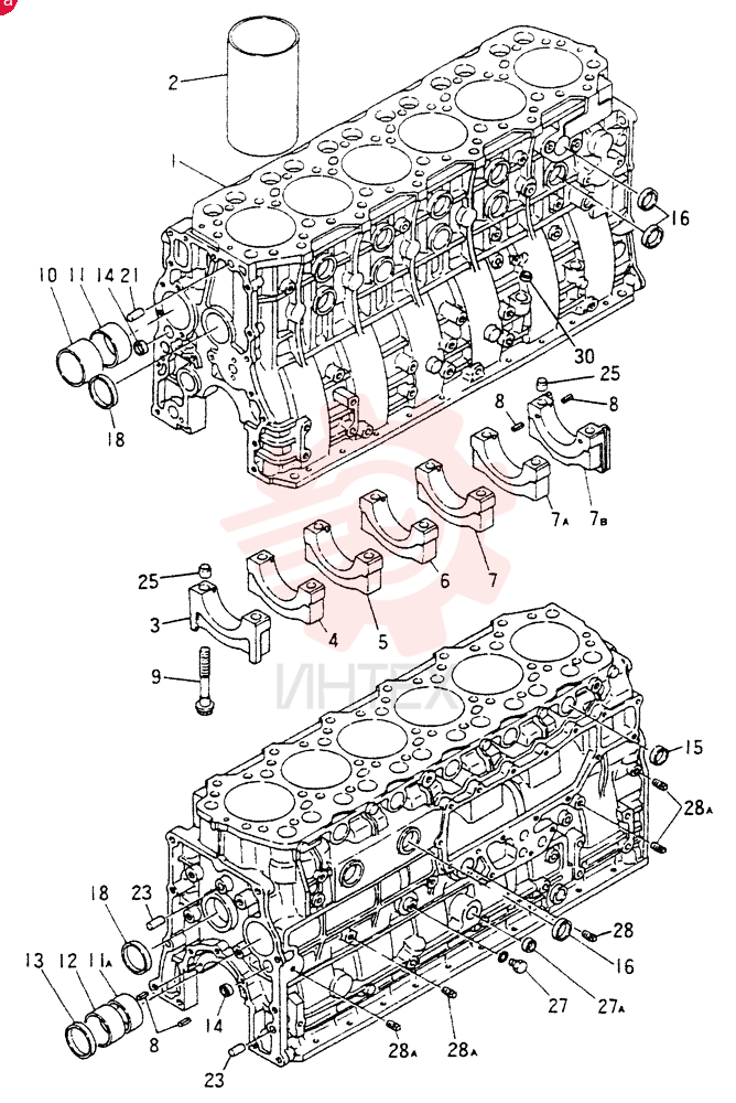 CYLINDER BLOCK VAME997647