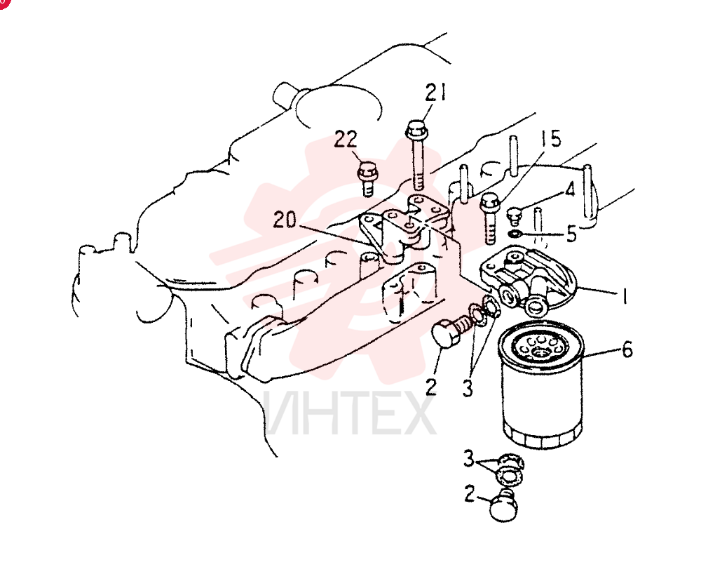FUEL FILTER VAME035396