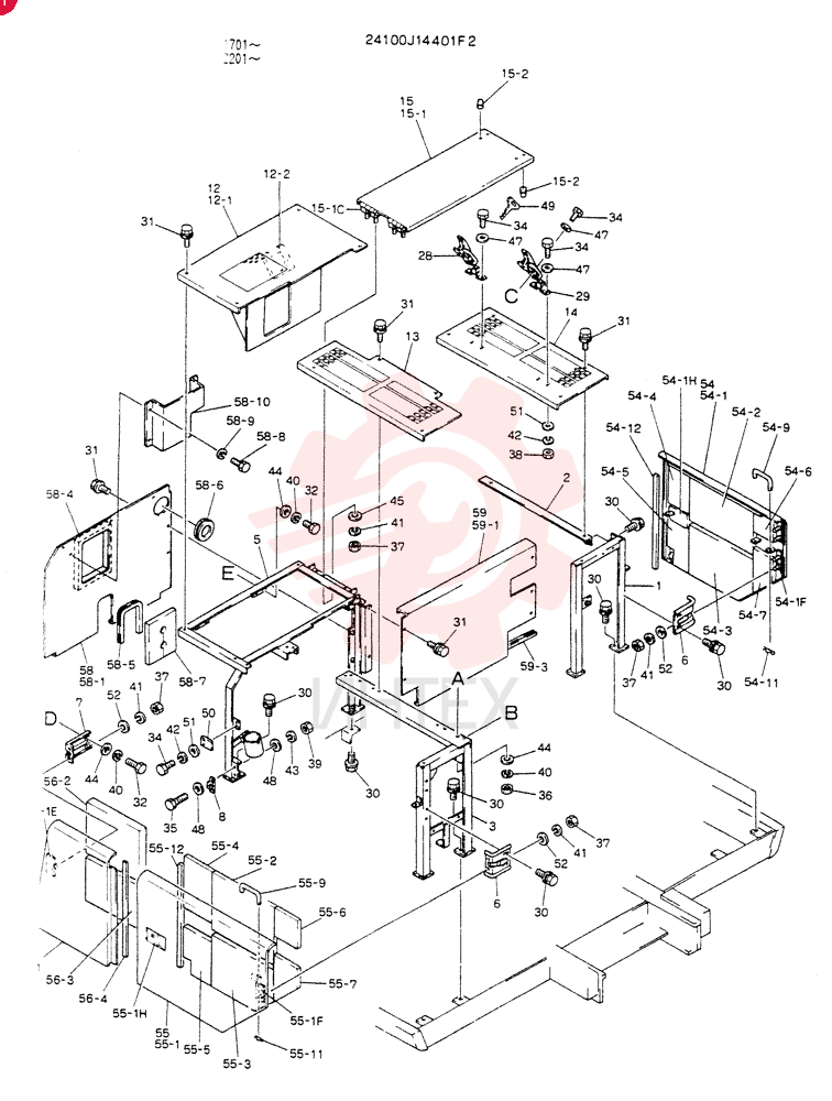 GUARD ASSY 24100J14401F2 (2)