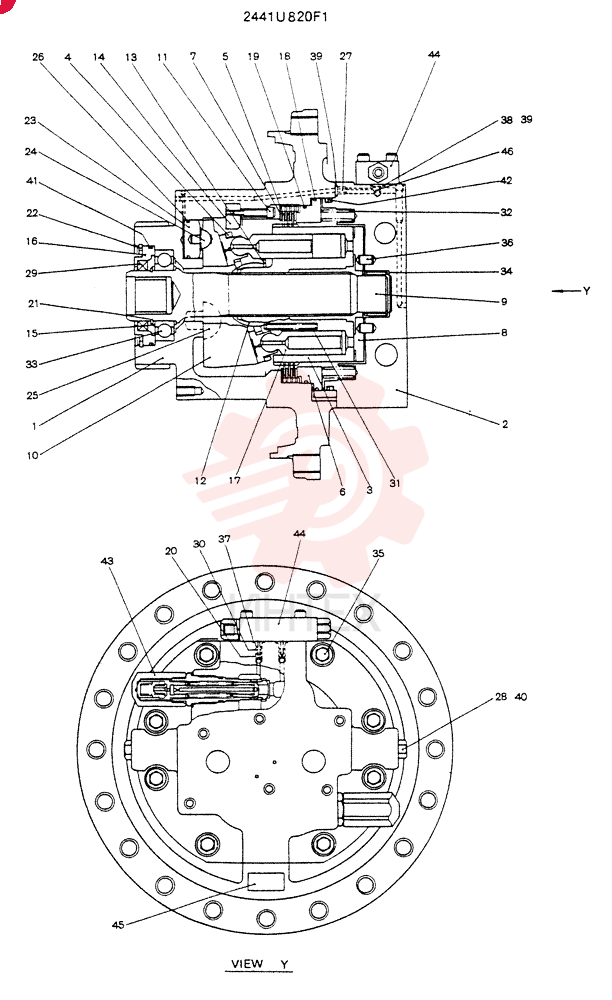 MOTOR 2441U820F1