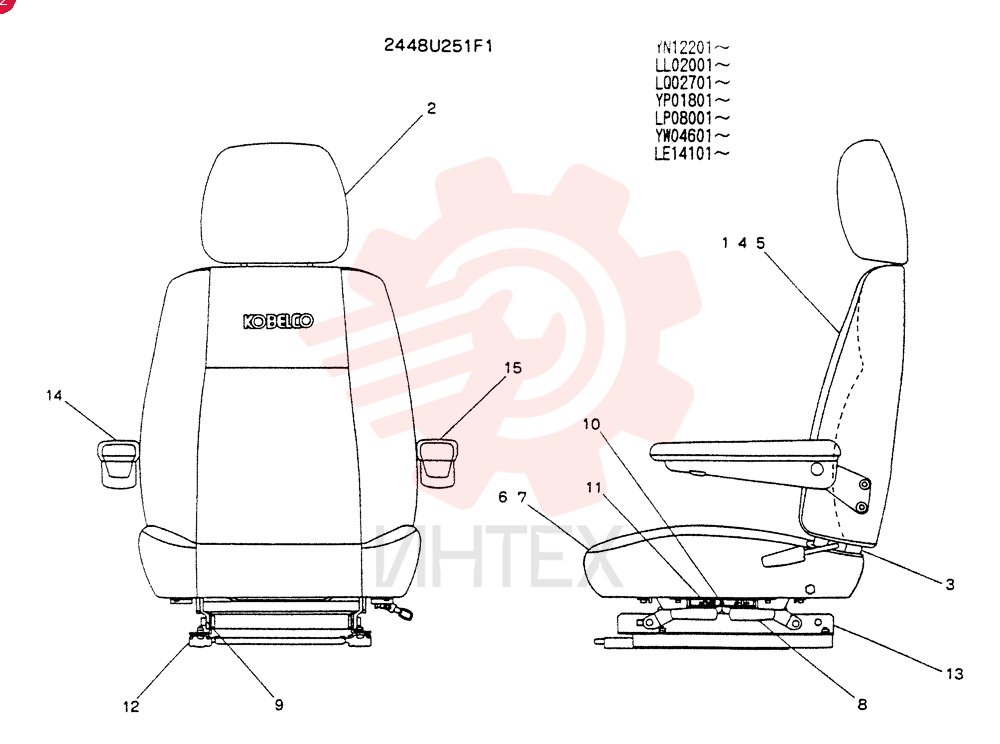 SEAT 2448U251F1