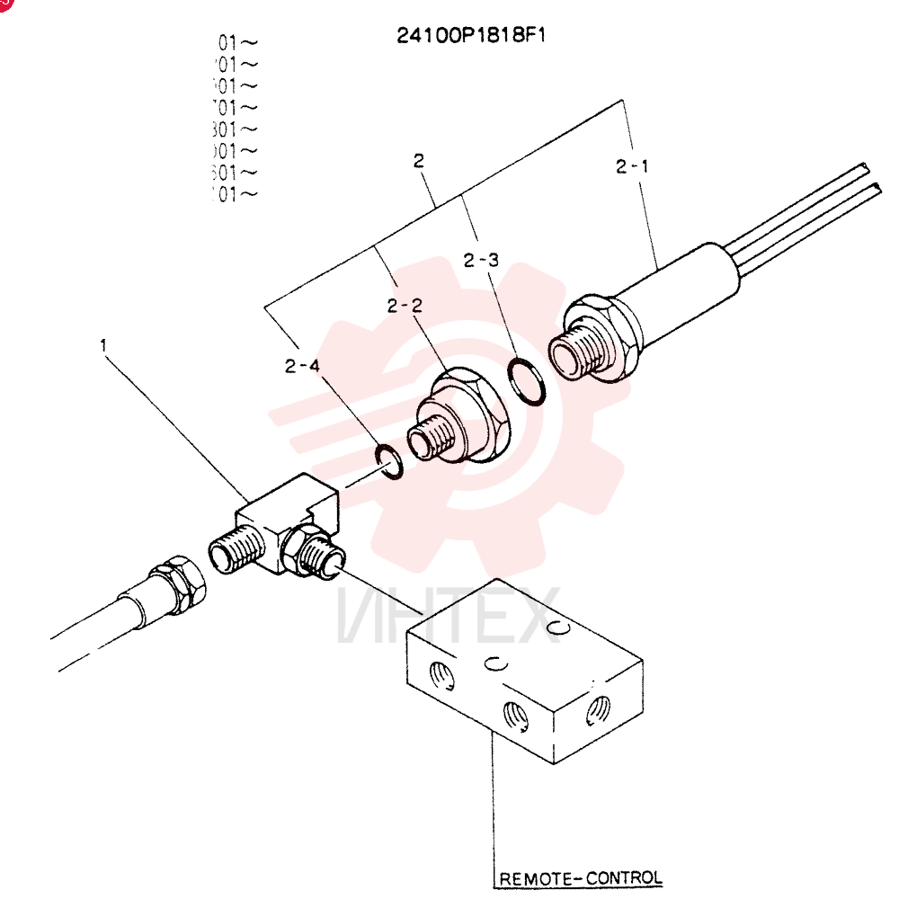 SWITCH ASSY PRESSURE 24100P1818F1