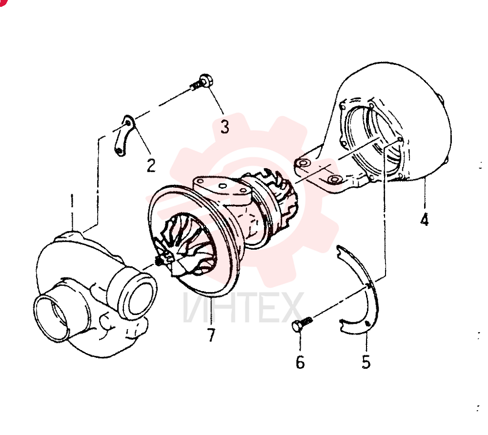 TURBOCHARGER VAME088488