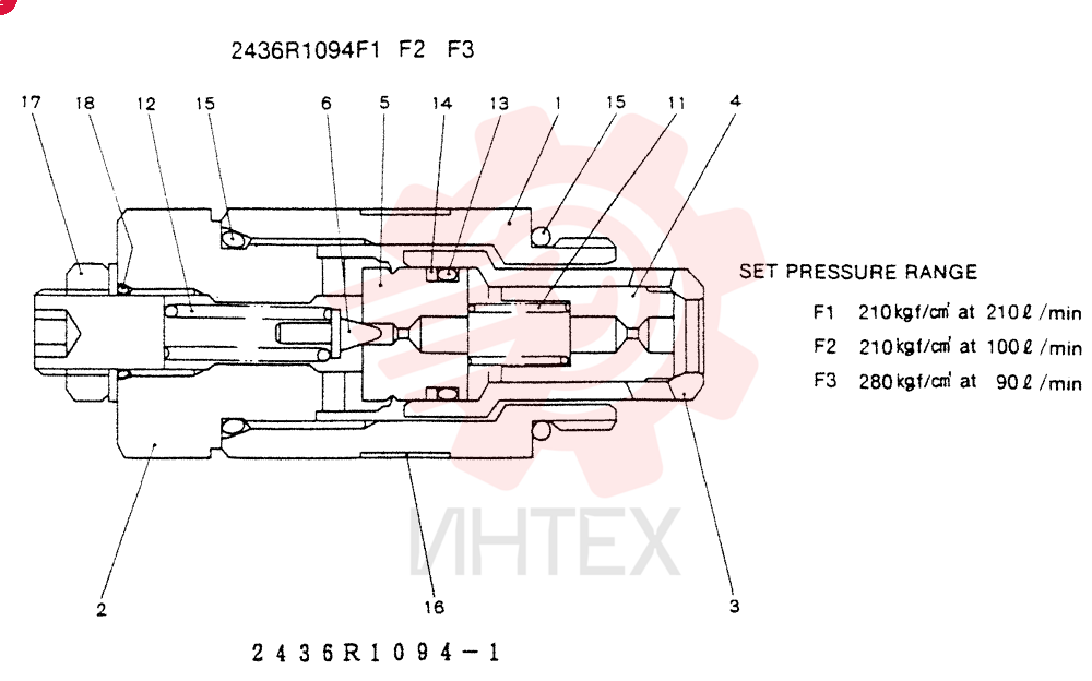 VALVE 2436R1094F1