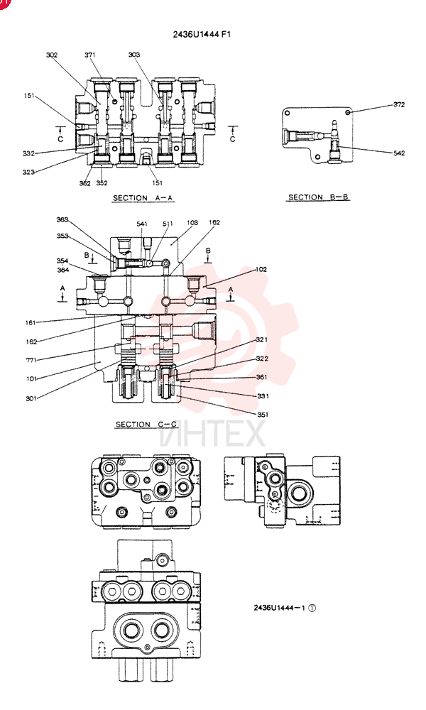 VALVE 2436U1444F1