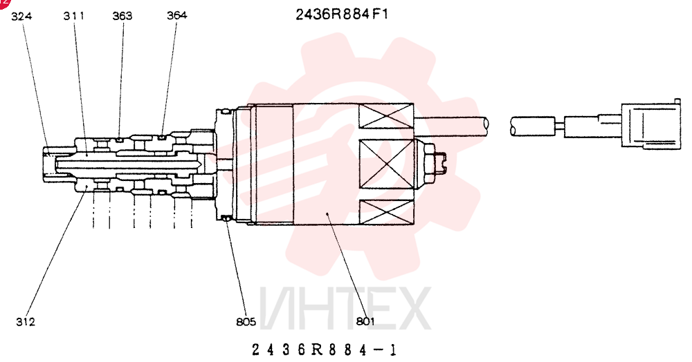 VALVE 2436R884F1