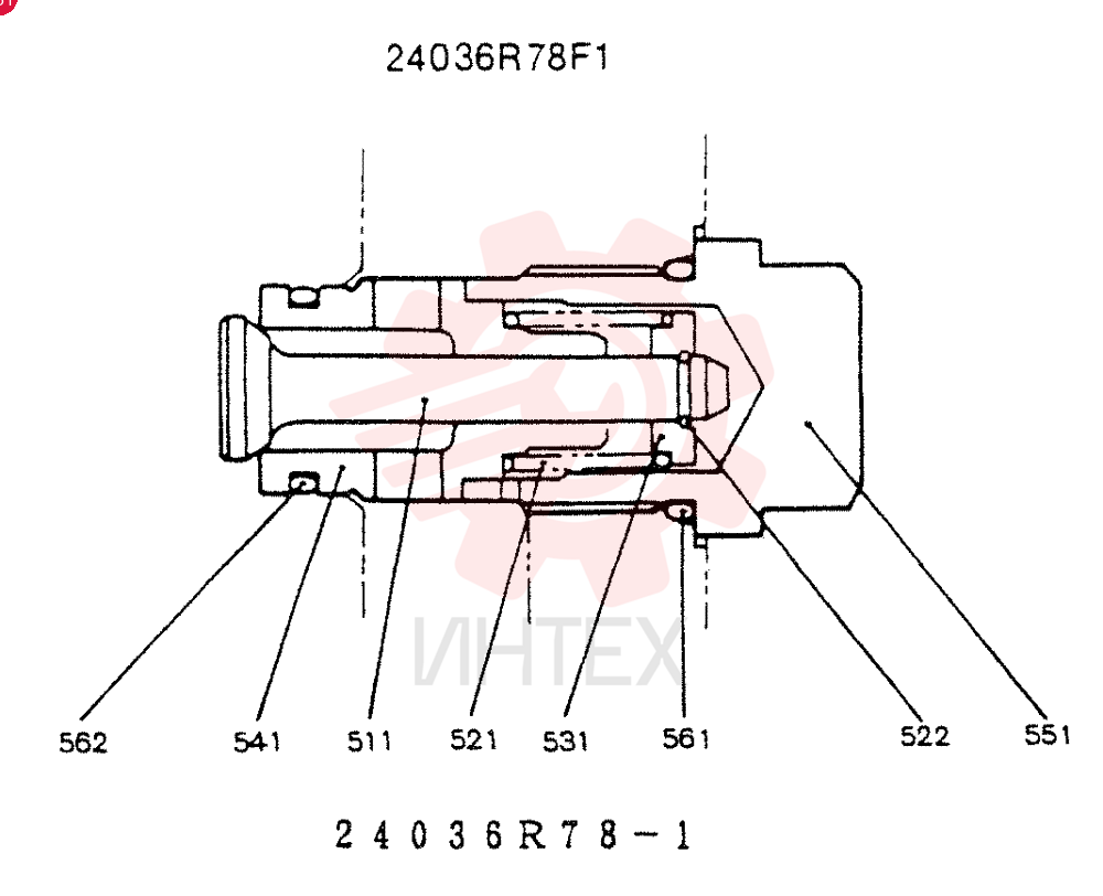 VALVE 24036R78F1