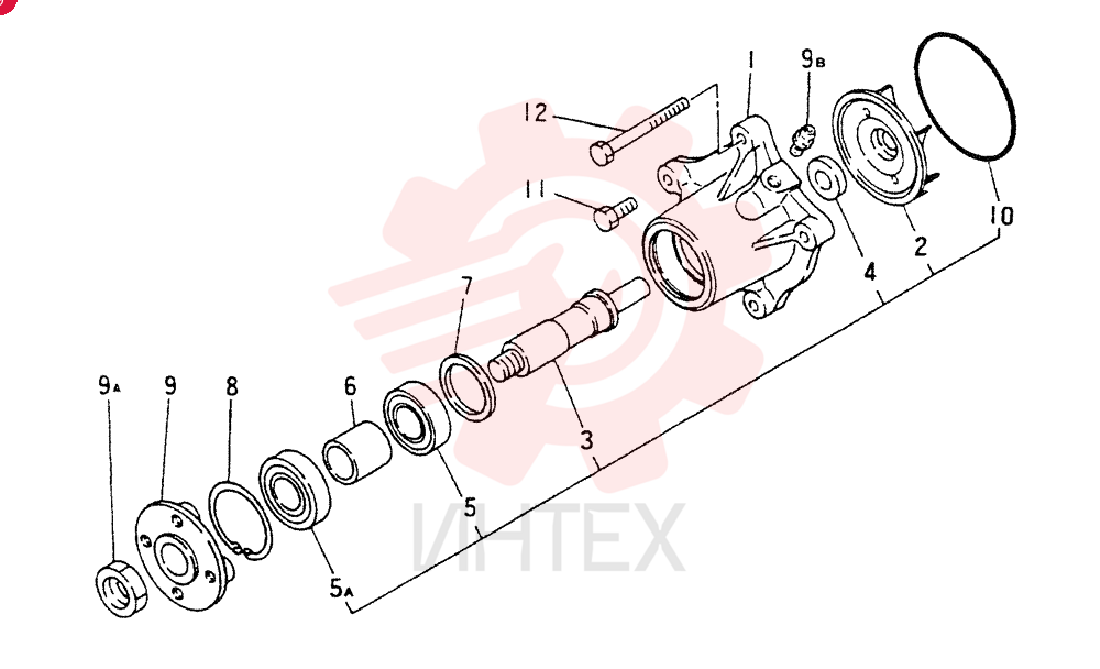 WATER PUMP VAME088301