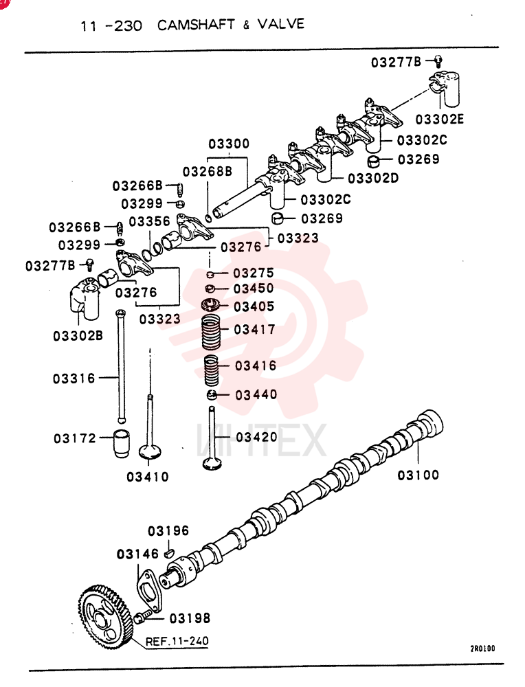 CAMSHAFT VAME081635