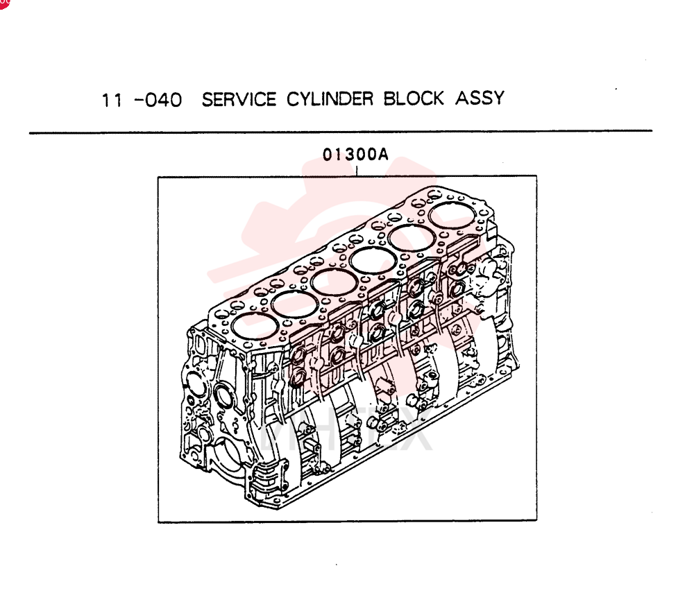 CYLINDER BLOCK VAME997647
