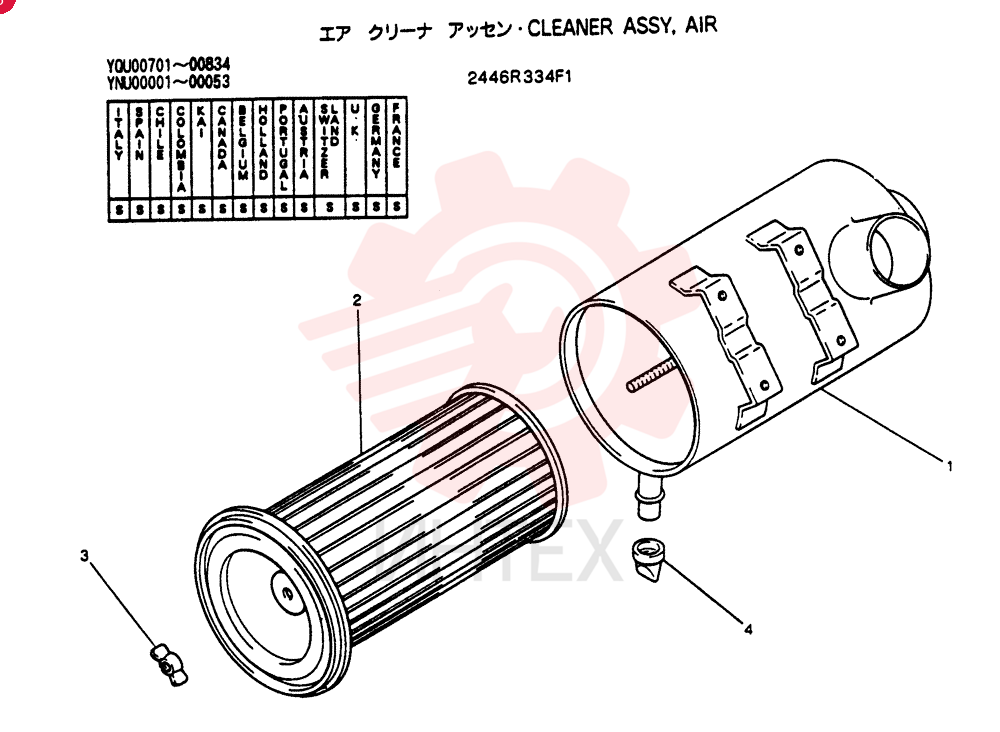 ELEMENT 2446R334F1