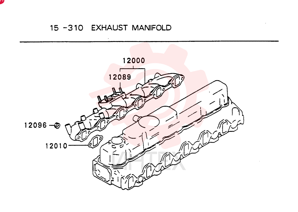EXHAUST MANIFOLD VAME088485