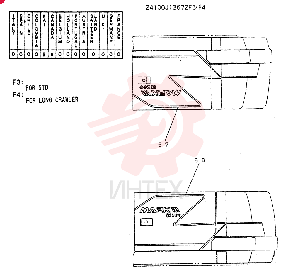 LABEL 24100J13672F3