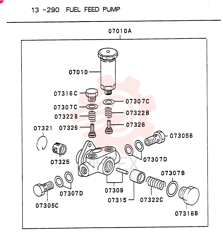 LUBE PUMP VAME717630