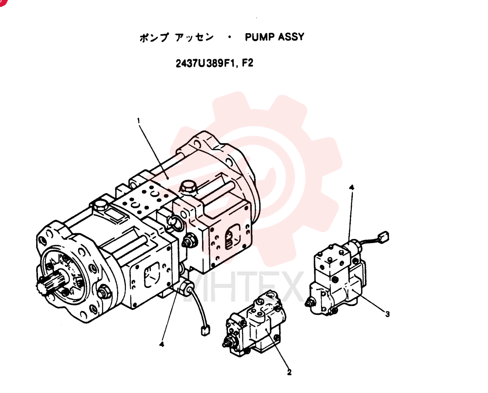 PUMP 2437U389F1