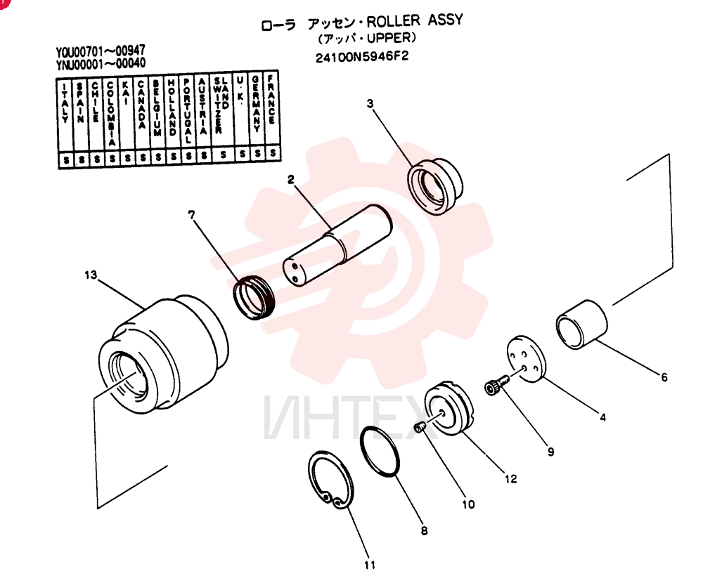 ROLLER 24100N5946F2