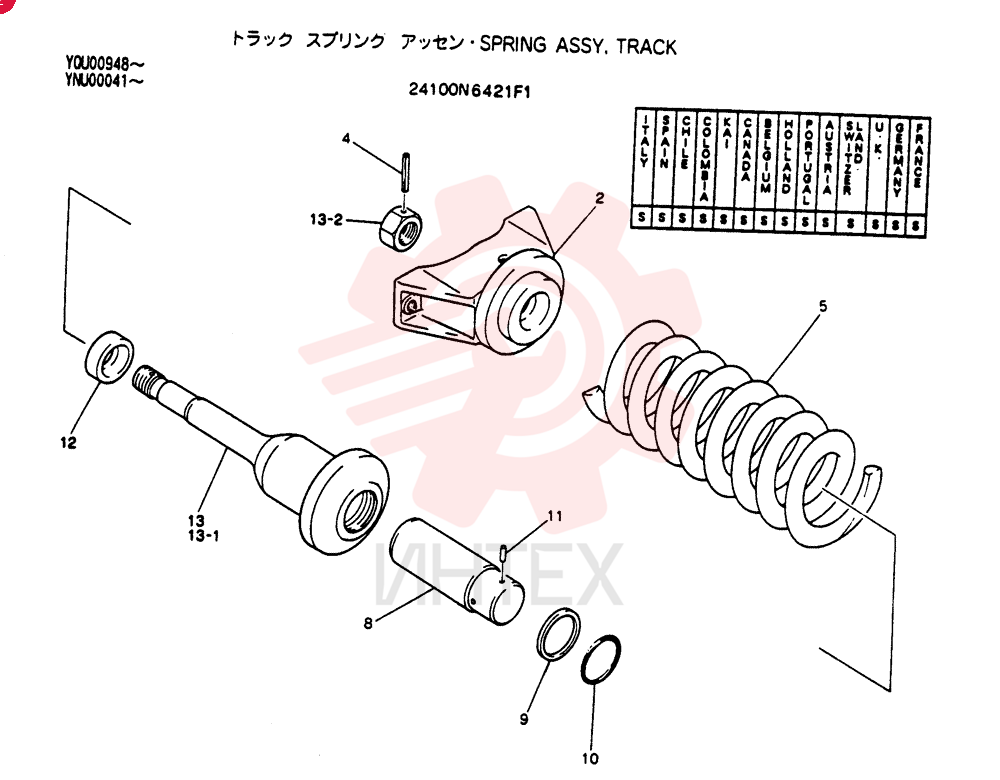 SPRING 24100N6421F1
