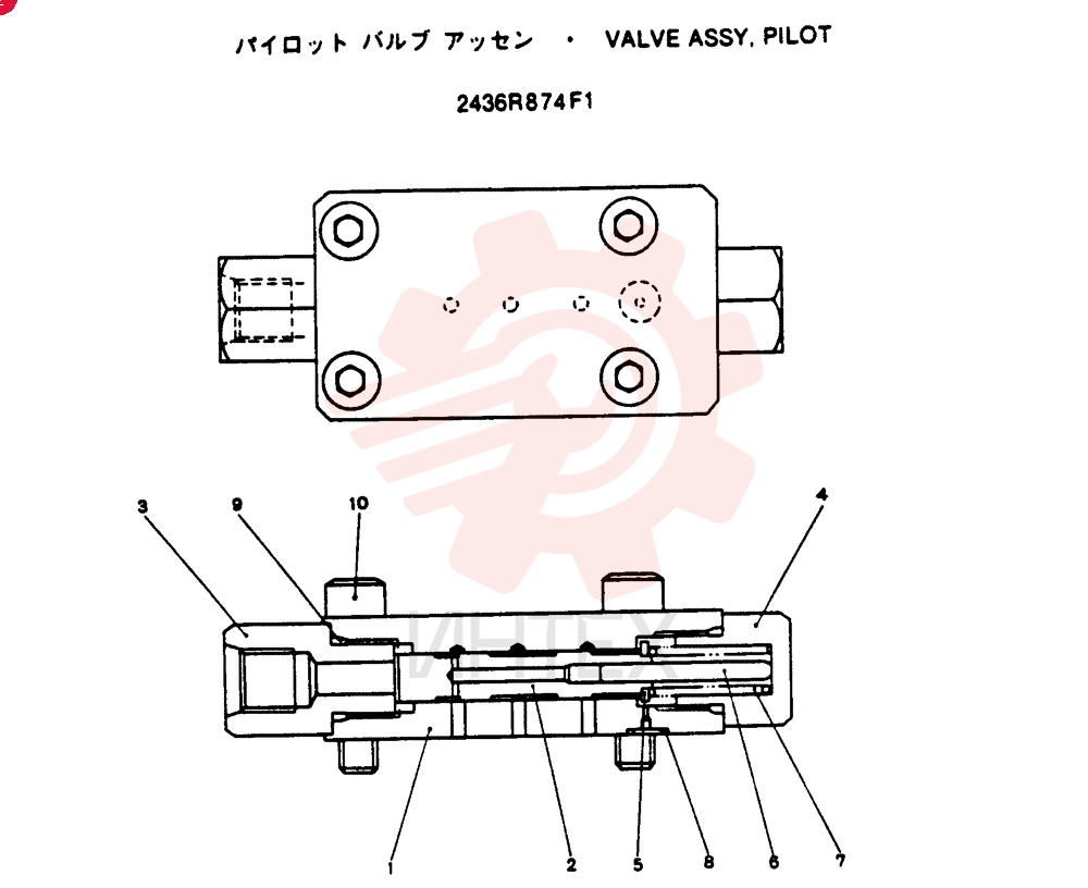 VALVE 2436R874F1