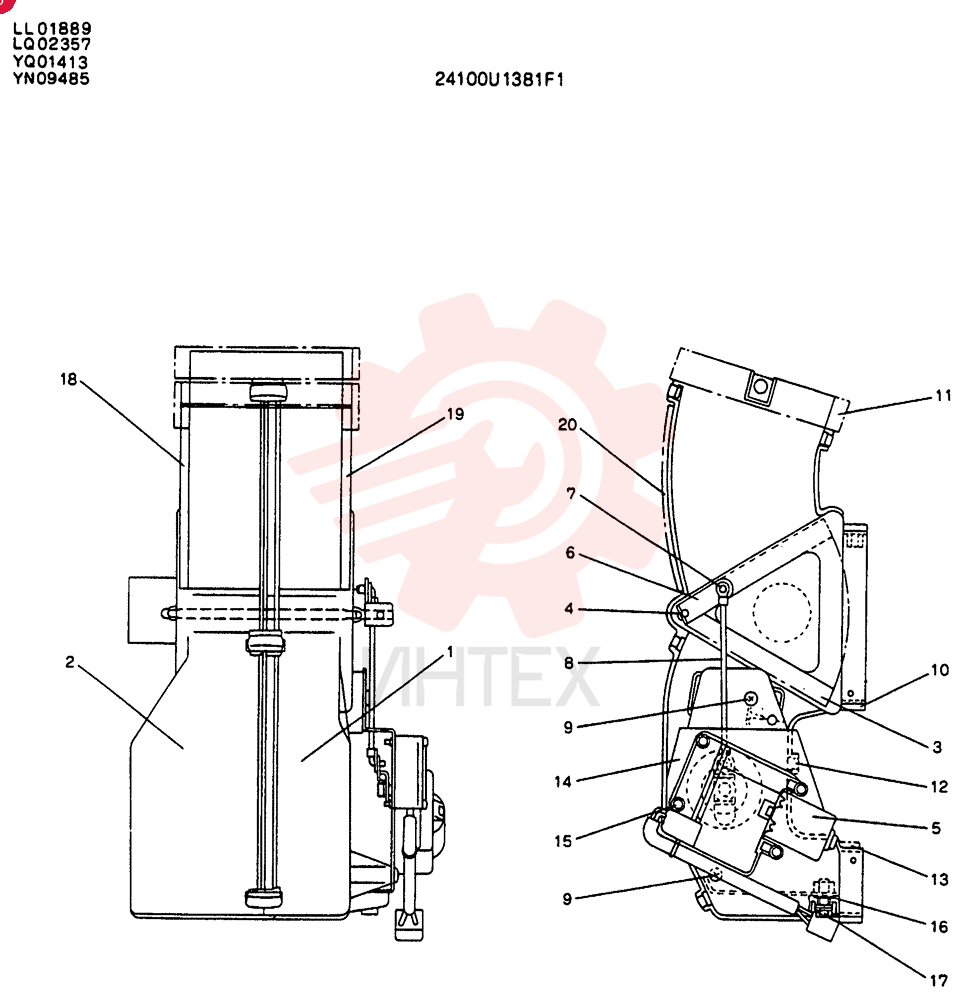 AIR DUCT 24100U1381F1
