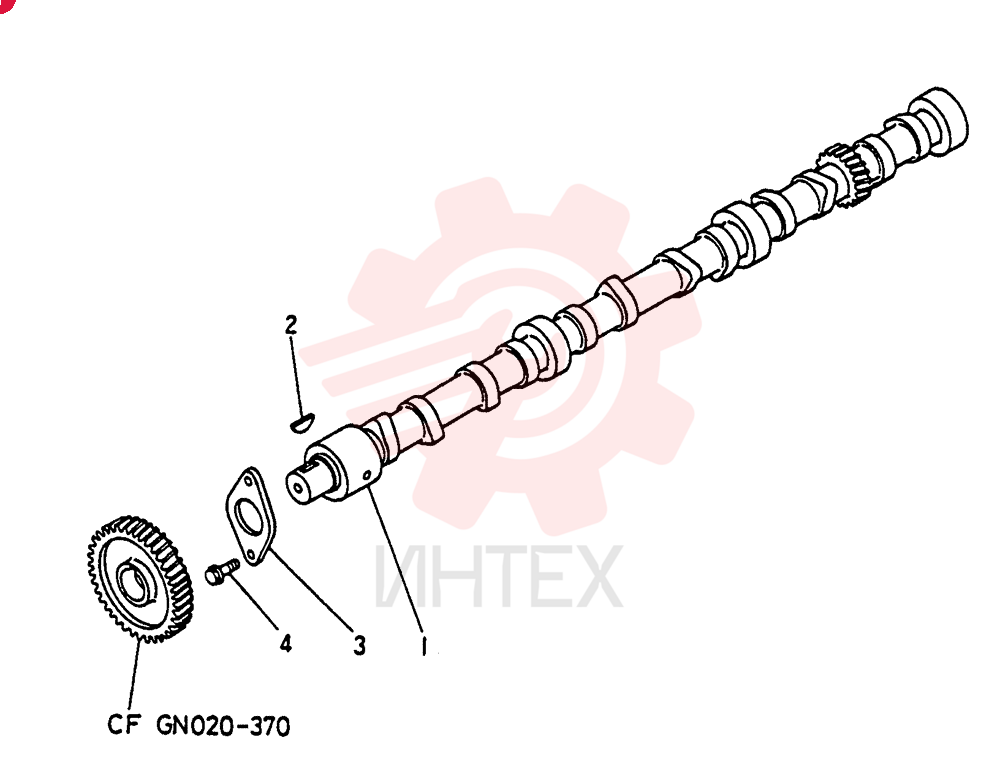 CAMSHAFT VAME081645