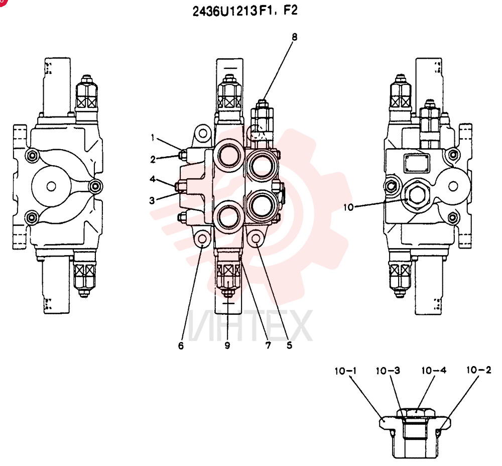 CONTROL VALVE 2436U1213F1