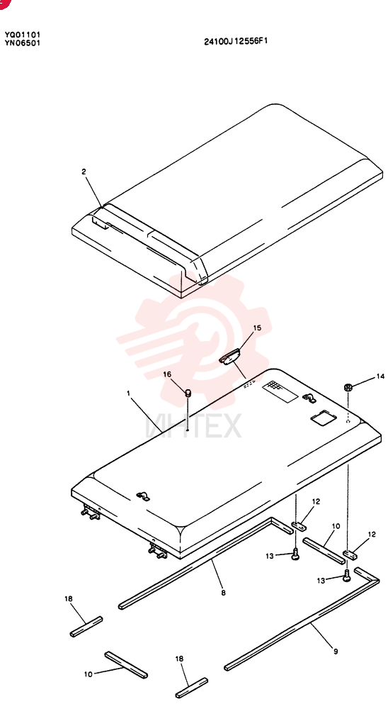 COVER ASSY 24100J12556F1