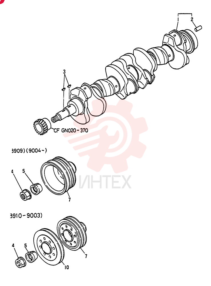 CRANKSHAFT VAME082505
