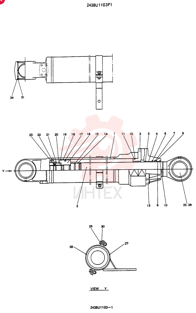 CYLINDER 2438U1103F1