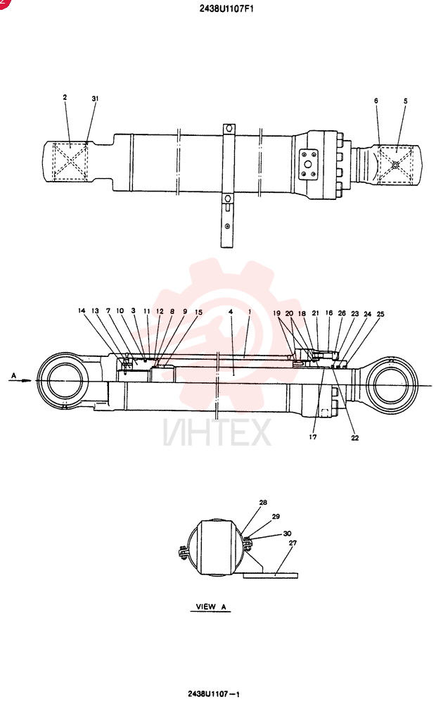 CYLINDER 2438U1107F1