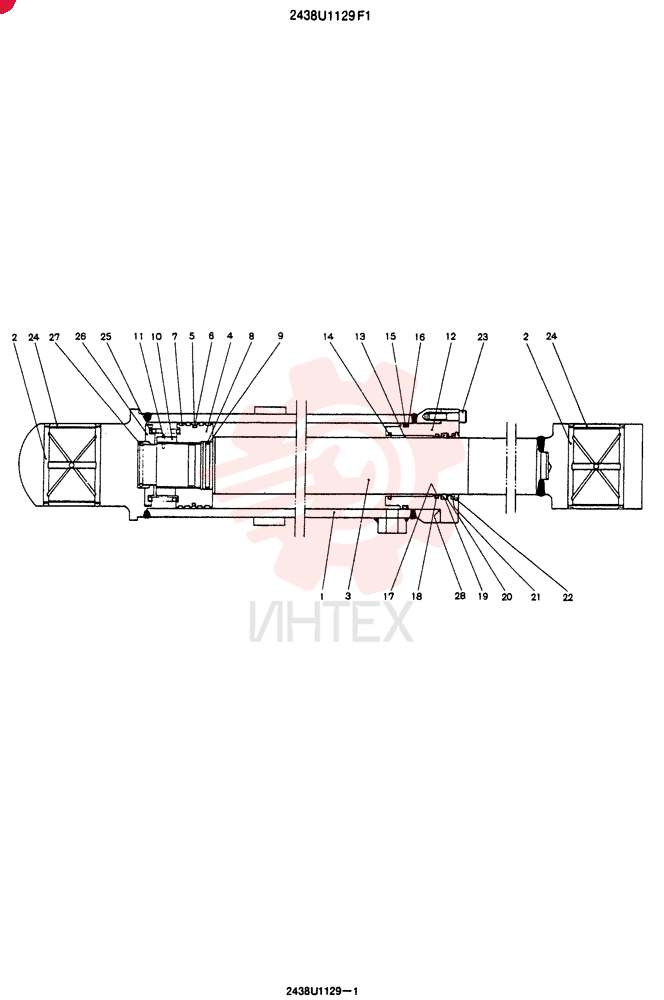 CYLINDER 2438U1129F1