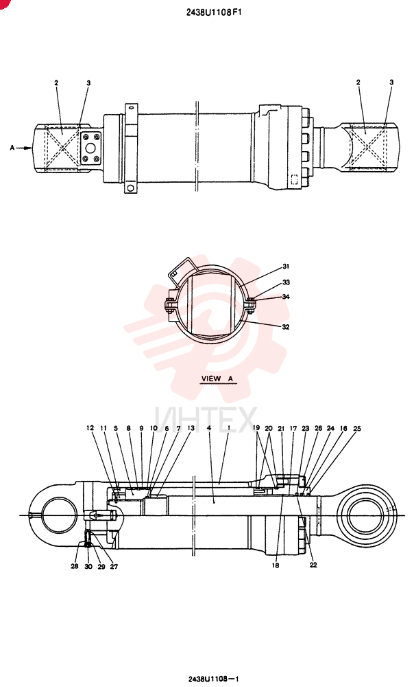 CYLINDER 2438U1108F1