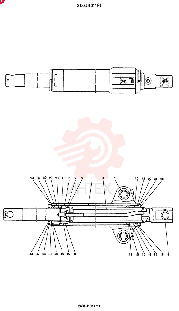 CYLINDER ASSY 2438U1011F1