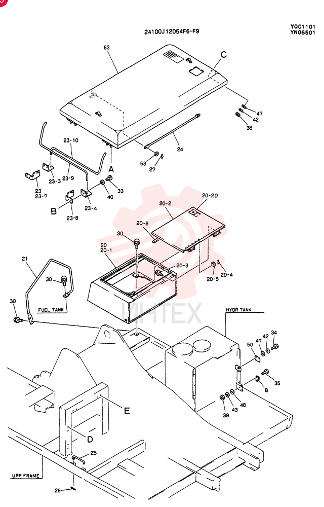 GUARD ASSY (FOR EXTREME HEAT) 24100J12054F6 (1)