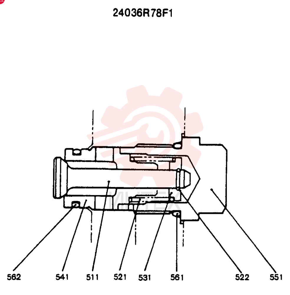 VALVE 24036R78F1