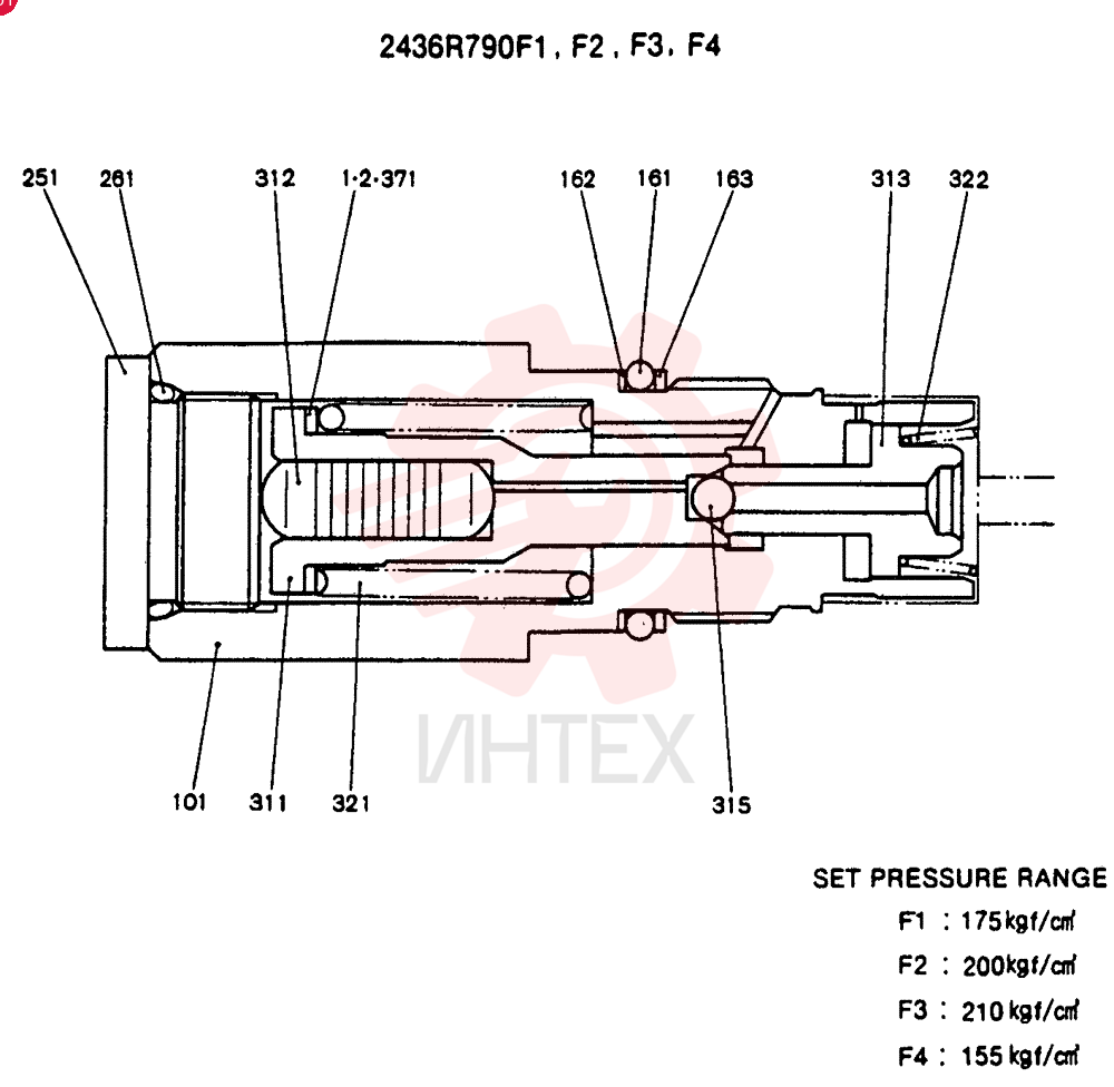 VALVE ASSY 2436R790F1