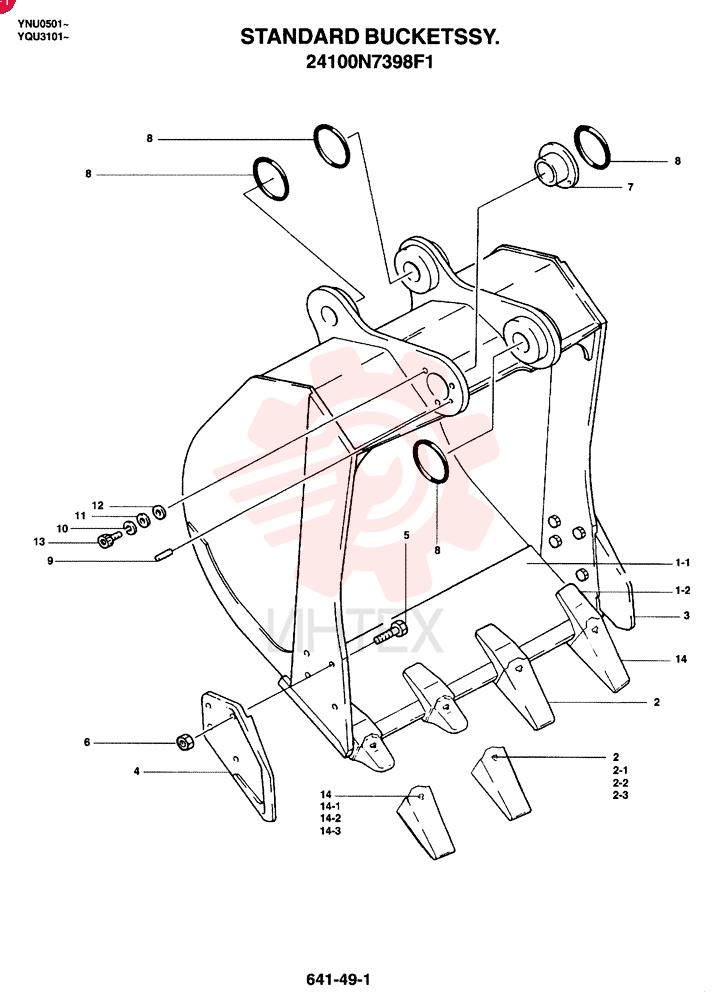 BUCKET 24100N7398F1